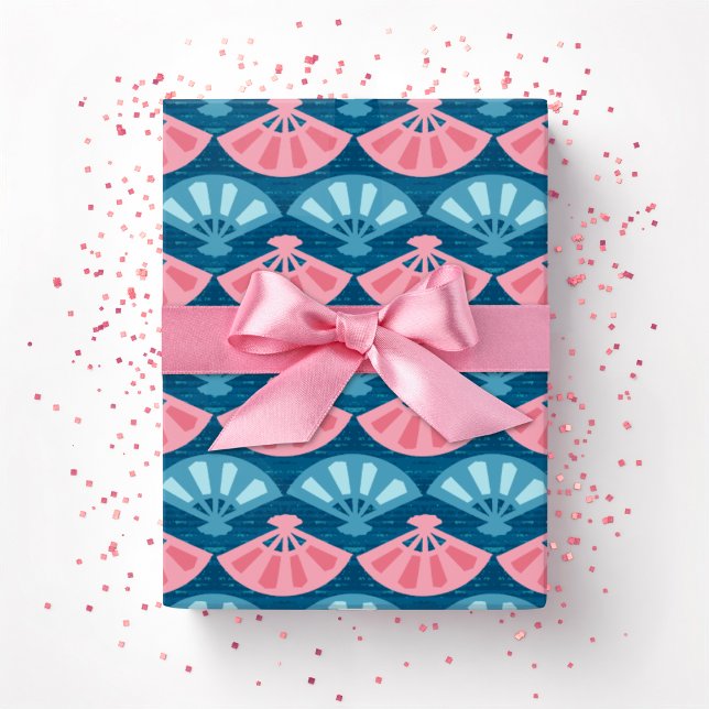 Papel De Regalo Fanfare in Pink and Aqua (Subido por el creador)