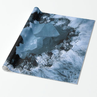 Papel De Regalo Fantasía azul cristalina