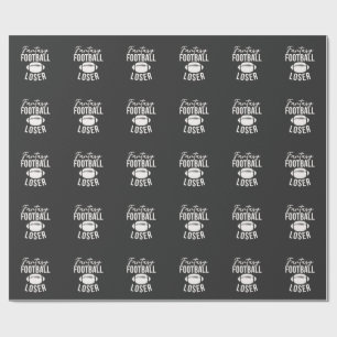 Papel De Regalo Fantasía Fantasía Fantasía Futbolística Perdida