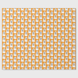 Papel De Regalo Fantasma de Halloween