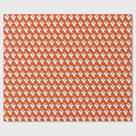Papel De Regalo Fantasma de Halloween