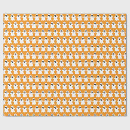Papel De Regalo Fantasma de Halloween