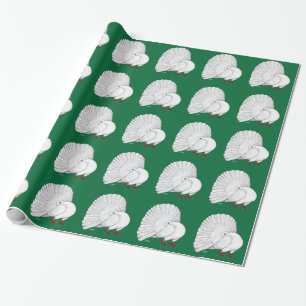Papel De Regalo Fantasma Pigeon White