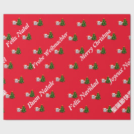 Papel De Regalo Fantasmaa de whatsapp Feliz Navidad varios idiomas
