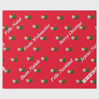 Papel De Regalo Fantasmaa de whatsapp Feliz Navidad varios idiomas