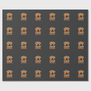 Papel De Regalo Fantasmas de Halloween Tienen un Diseño de Alma Ge