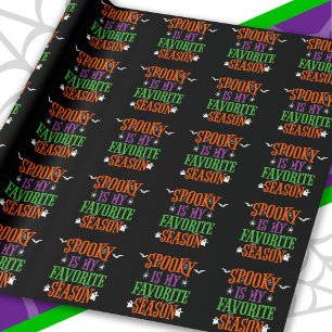Papel De Regalo Fantasmas de la temporada de fantasía animan a las