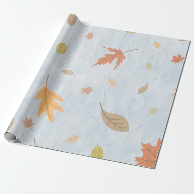 Papel De Regalo Farben im Herbst (Desenrollado)