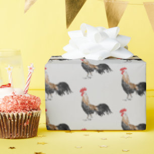 Papel De Regalo Farm Rooster