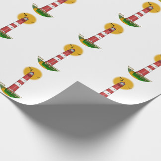 Papel De Regalo Faro de Amrum Alemania