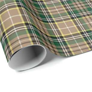 Papel De Regalo Farrell Clan Tartan Irish Plaid Pattern