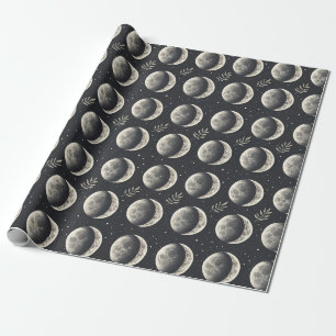 Papel De Regalo Fase Lunar Celestial (6)
