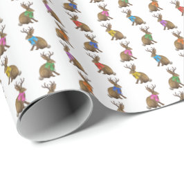 Papel De Regalo Fashion Forward Jackalopes Wrapping Paper
