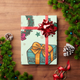 Papel De Regalo Favoritos de vacaciones de vintage