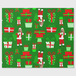 Papel De Regalo fea Navidad Marjorie Taylor Greene santa