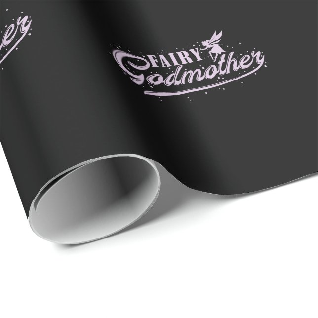 Papel De Regalo Fee Fairy GodMom (Esquina del rollo)