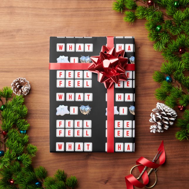 Papel De Regalo Feel What I Feel (Regalo de vacaciones)