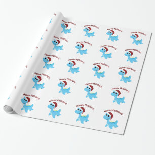 Papel De Regalo ¡Felices Fiestas! Cute Nessie