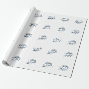 Papel De Regalo Felices Fiestas Feliz Navidad Familia Año Nuevo