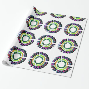 Papel De Regalo Felices fiestas Nuestros primeros Navidades dan su