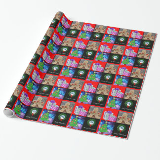 Papel De Regalo Felices Navidad