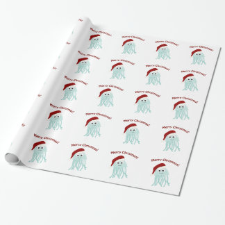 Papel De Regalo ¡Felices Navidad! Medusas