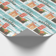 Felices vacaciones de Navidades de vacaciones