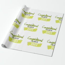 Papel De Regalo Felicitaciones Clase de 2023