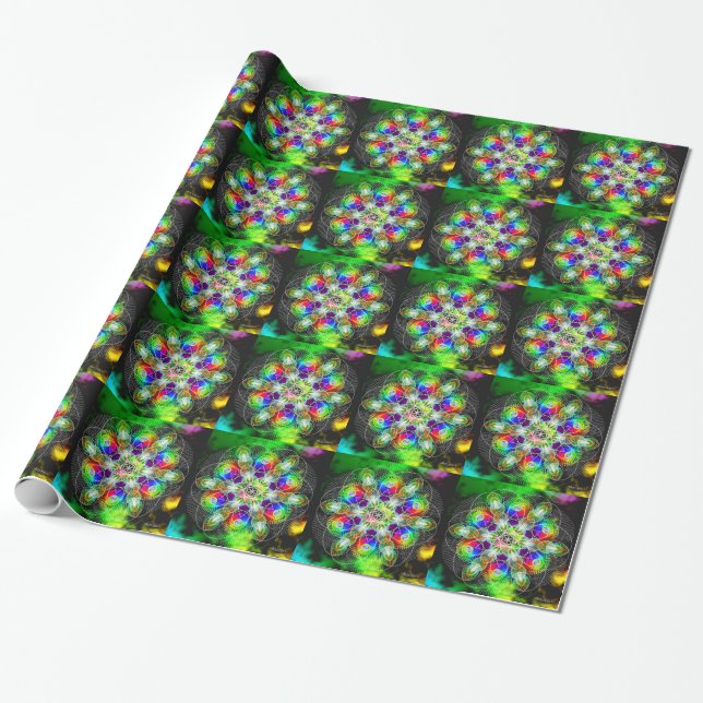 Papel De Regalo Feliz (Desenrollado)