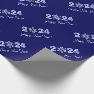 Papel De Regalo Feliz Año Nuevo 2022. Papel para envolver regalo 