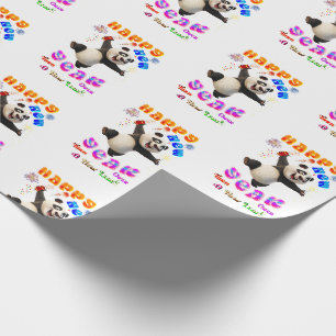 Papel De Regalo Feliz Año Nuevo Comienza De Nuevo