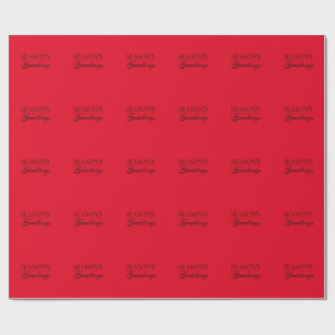 Papel De Regalo Feliz Año Nuevo Feliz Navidad Temporada de Vacacio