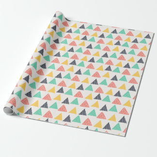 Papel De Regalo Feliz caracol en Triángulos