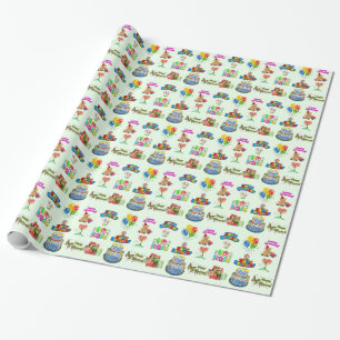Papel De Regalo Feliz cumpleaños