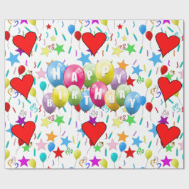 Papel De Regalo ¡Feliz cumpleaños!