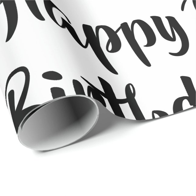Papel de Regalo - Feliz Cumpleaños (Esquina del rollo)
