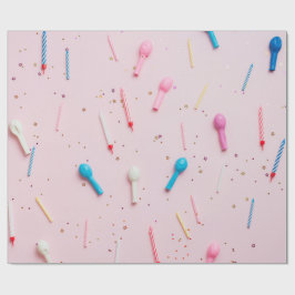 PAPEL DE REGALO FELIZ CUMPLEAÑOS