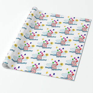 Papel De Regalo Feliz cumpleaños