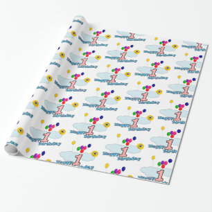 Papel De Regalo Feliz cumpleaños