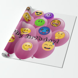 Papel De Regalo Feliz cumpleaños