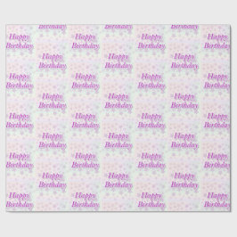 Papel De Regalo ¡Feliz cumpleaños!