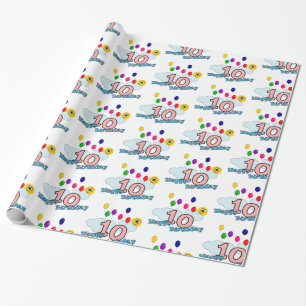 Papel De Regalo Feliz cumpleaños