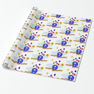Papel De Regalo Feliz cumpleaños