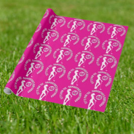 Papel De Regalo Feliz Cumpleaños a Nuestra Jugadora de Golf Favori