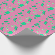 Feliz cumpleaños, color rosa verde