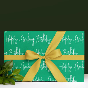 Papel De Regalo Feliz Cumpleaños de Morirse