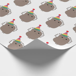 Papel De Regalo Feliz cumpleaños Graciosa Papa
