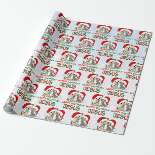 Papel De Regalo Feliz cumpleaños Jesús
