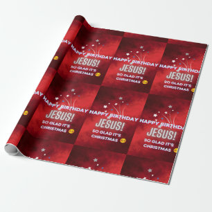 Papel De Regalo ¡Feliz cumpleaños, Jesús! Me alegro mucho de qu
