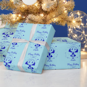 Papel De Regalo Feliz Cumpleaños Personalizado